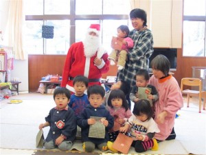 クリスマス便　山田町大沢保育園