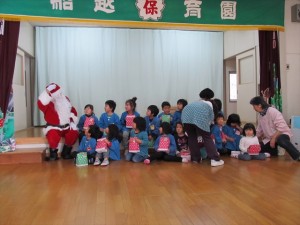 クリスマス便　山田町　船越保育園