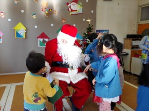 クリスマス便　山田町大浦保育園