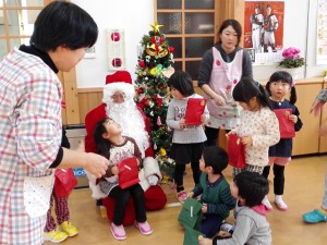 クリスマス便　山田町大沢保育園